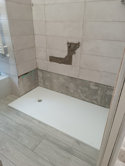 Trasformazione da vasca da bagno a doccia